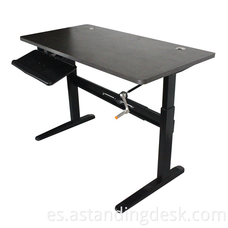 Buen salud de metal ergonómico muebles muebles escritorio ajustable